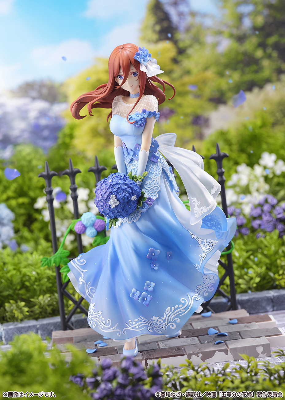 映画「五等分の花嫁」「中野 三玖 -Floral Dress Ver.-」のフィギュア画像