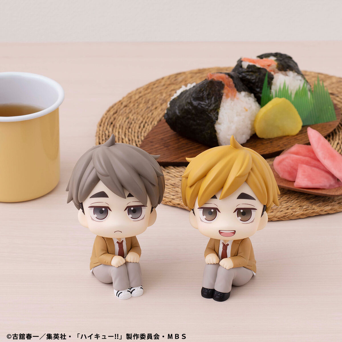 「るかっぷ ハイキュー!! 宮侑&宮治 セット」のフィギュア画像