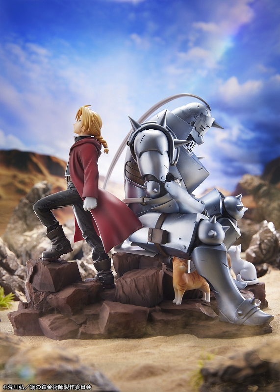 鋼の錬金術師 FULLMETAL ALCHEMIST「エドワード・エルリック & アルフォンス・エルリック -兄弟-」のフィギュア画像