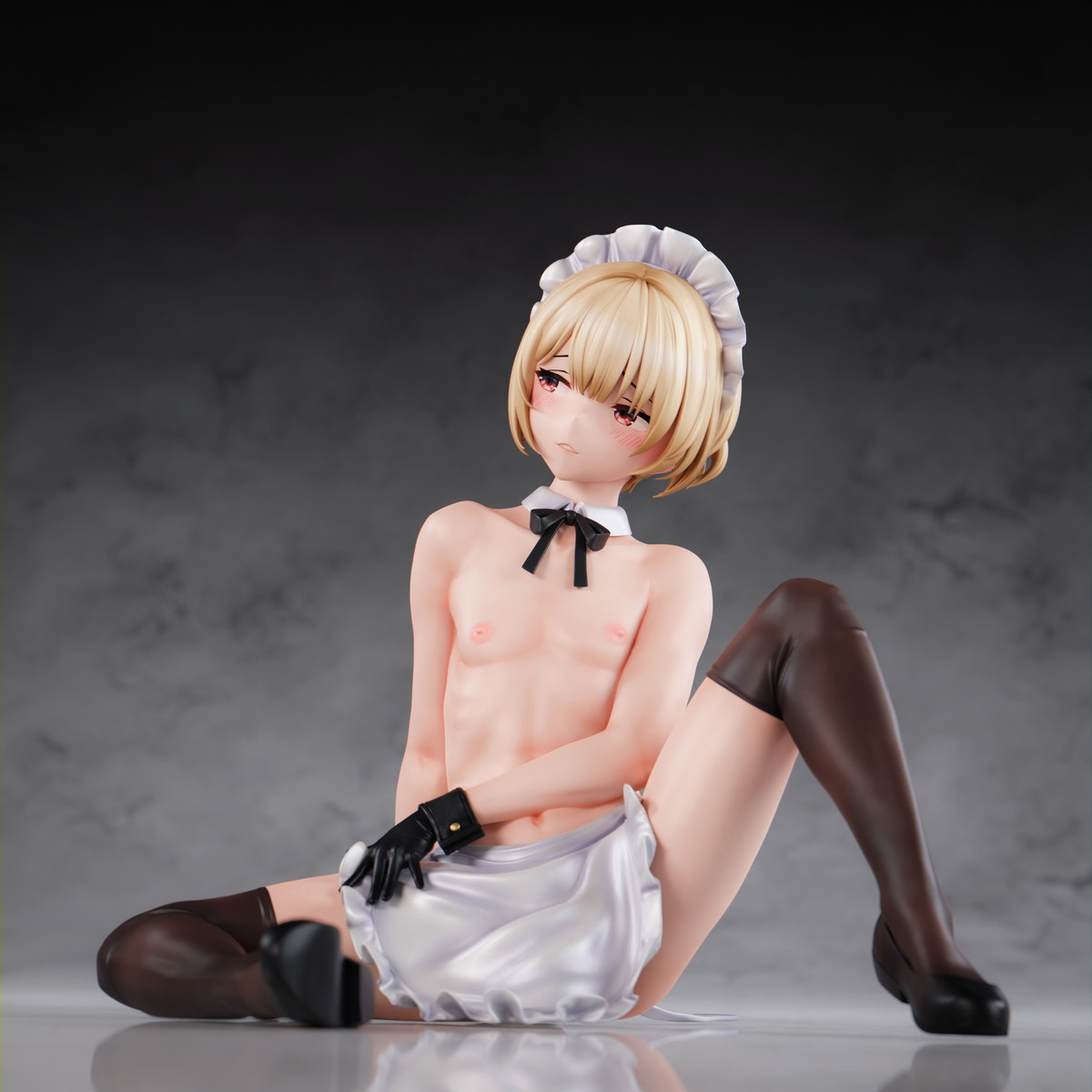 インサイトオリジナル「肉感男子 少年メイド ニコ」のフィギュア画像