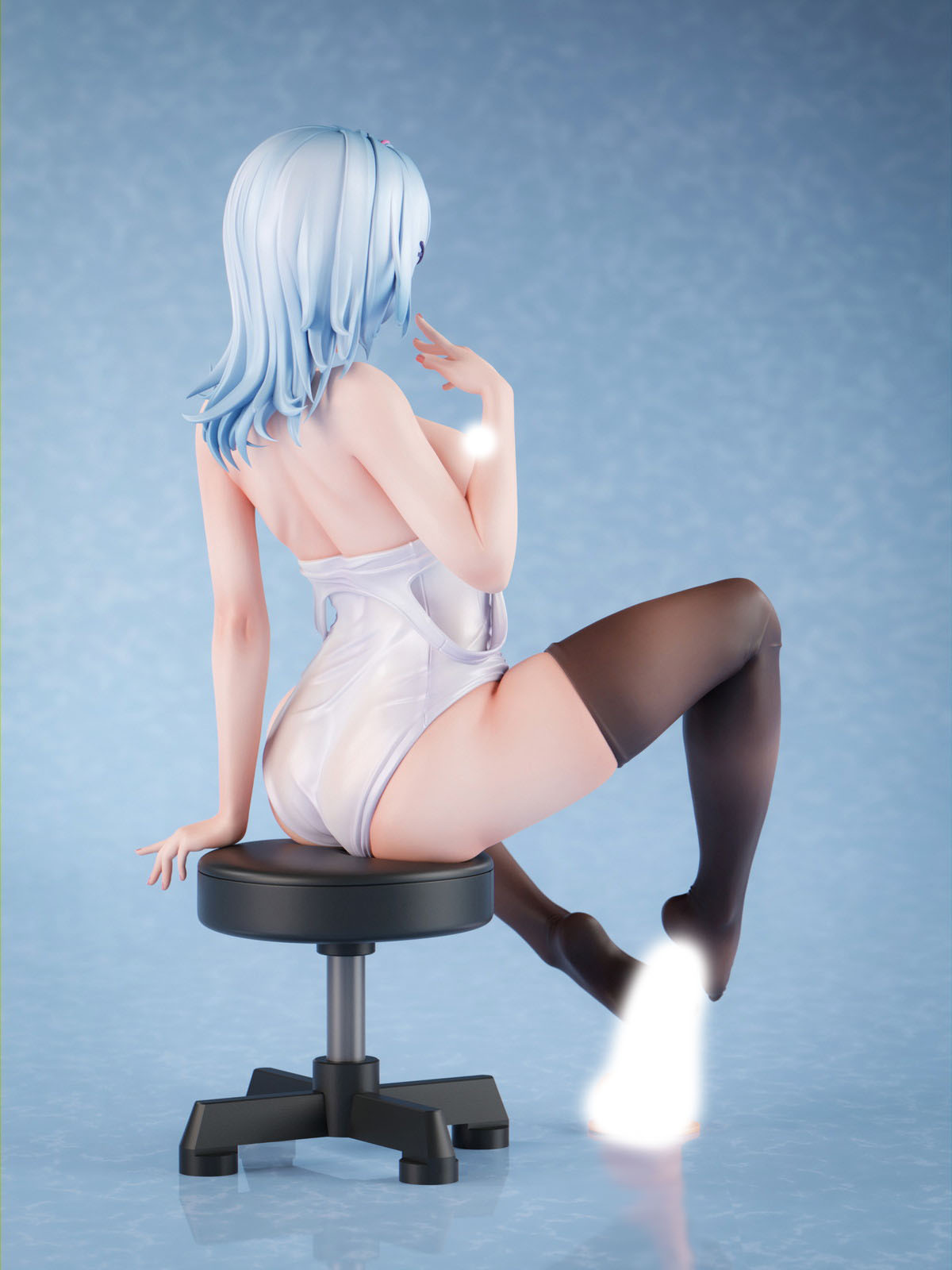 インサイトオリジナル「肉感少女 スク水ニーソの間宮さんに蔑み顔で挟まれたい。」のフィギュア画像