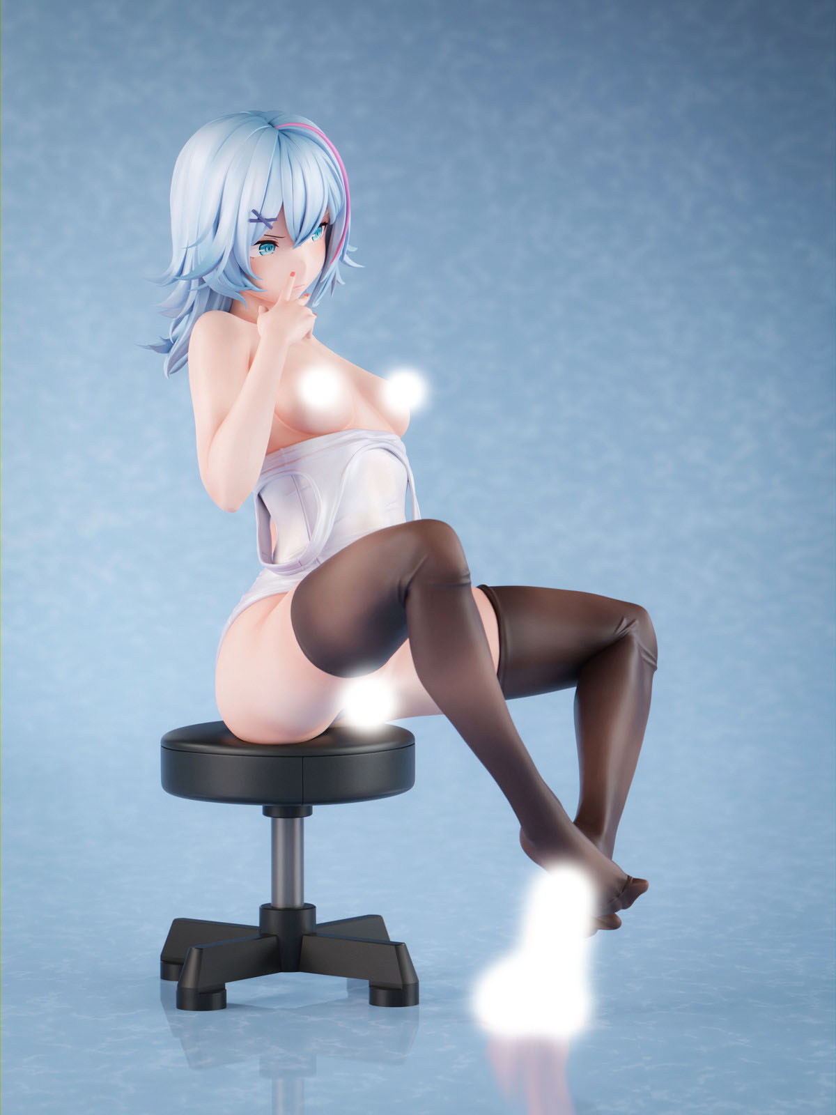 インサイトオリジナル「肉感少女 スク水ニーソの間宮さんに蔑み顔で挟まれたい。」のフィギュア画像