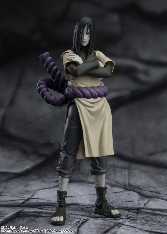 NARUTO-ナルト- 疾風伝「S.H.Figuarts 大蛇丸 -永劫を求めし真理の探究者-」のフィギュア画像