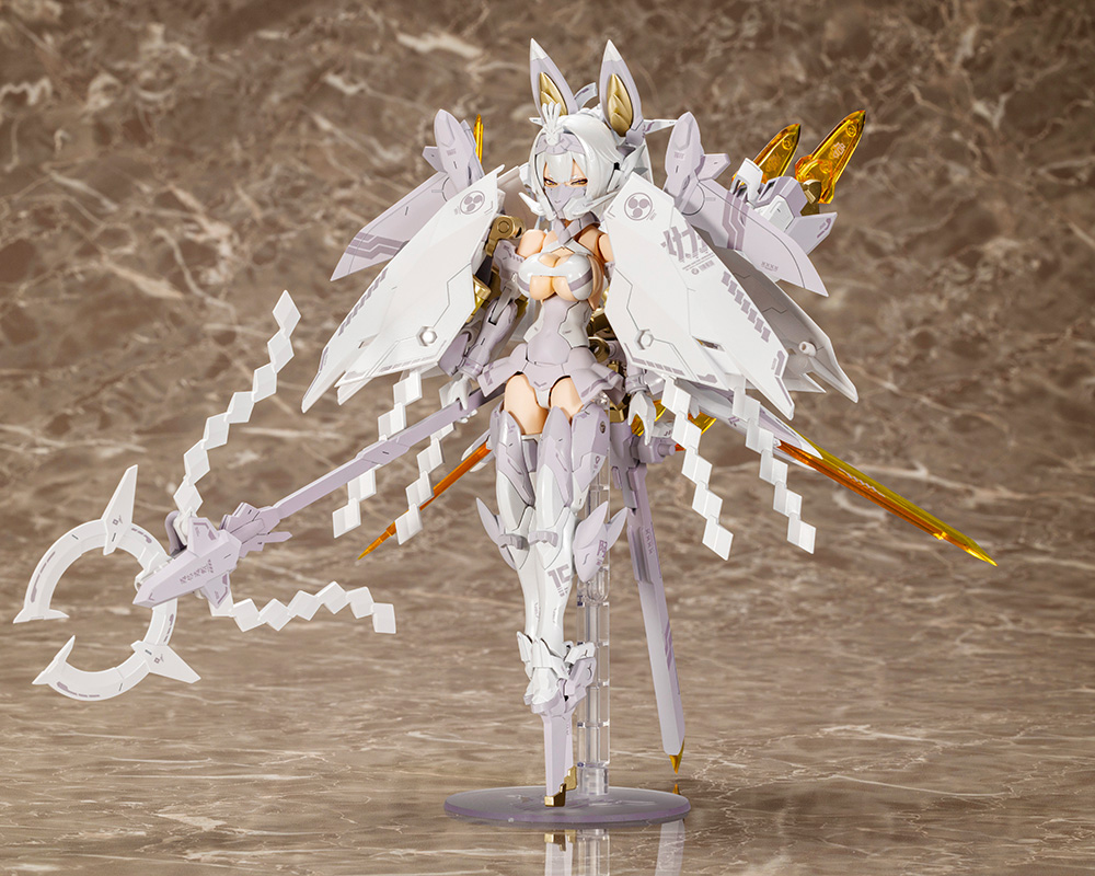 メガミデバイス「朱羅 玉藻ノ前 白面金毛」のフィギュア画像