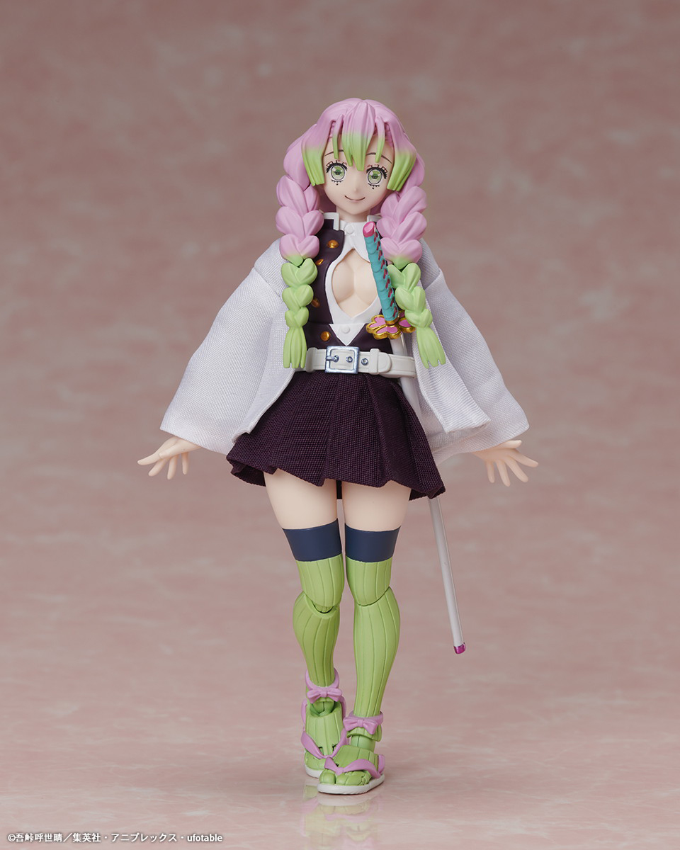 「BUZZmod. 鬼滅の刃 甘露寺蜜璃」のフィギュア画像