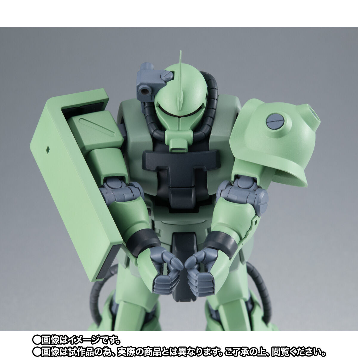 機動戦士ガンダム0083 with ファントム・ブレット「ROBOT魂 ＜SIDE MS＞ MS-06F-2 ザクII F2型（測距手用） ver. A.N.I.M.E.」のフィギュア画像