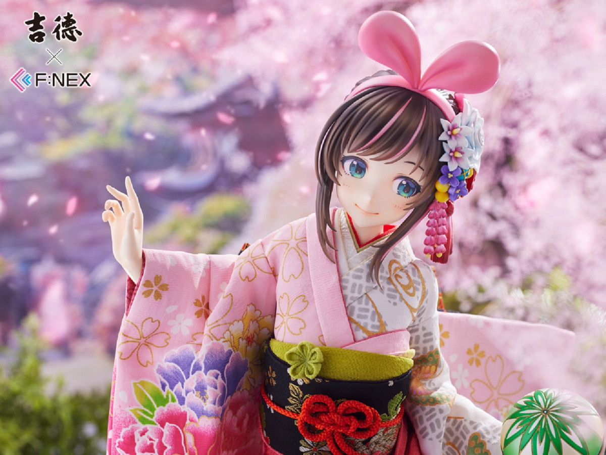「吉徳×F:NEX キズナアイ -日本人形-」のフィギュア画像