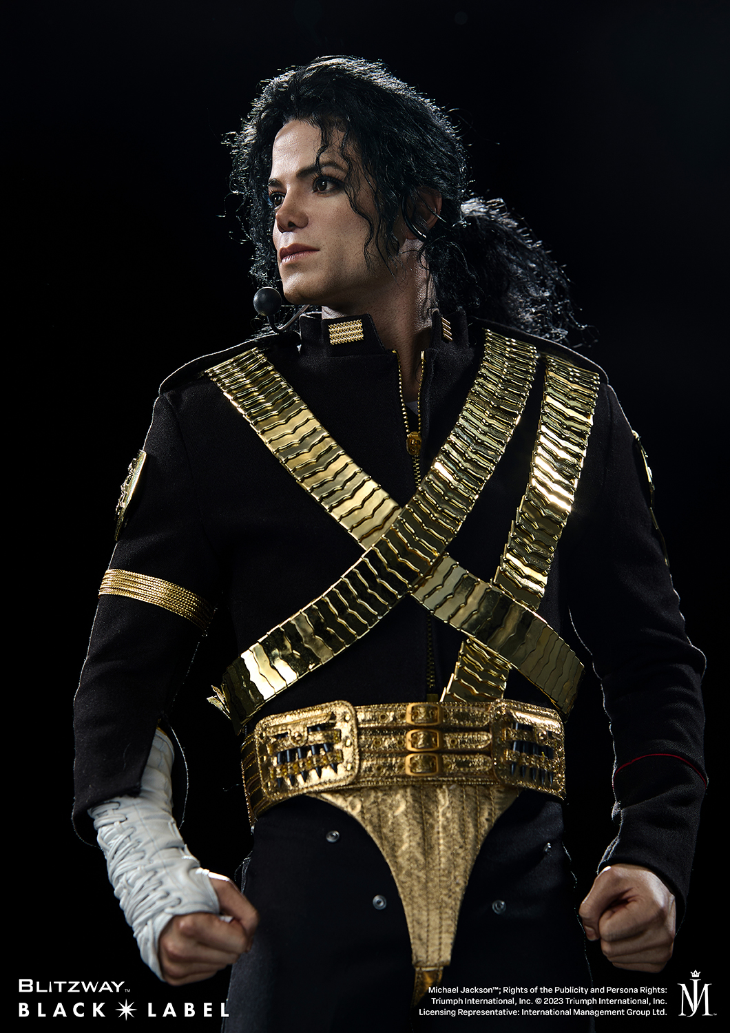 「マイケルジャクソン（ブラックレーベル）」のフィギュア画像
