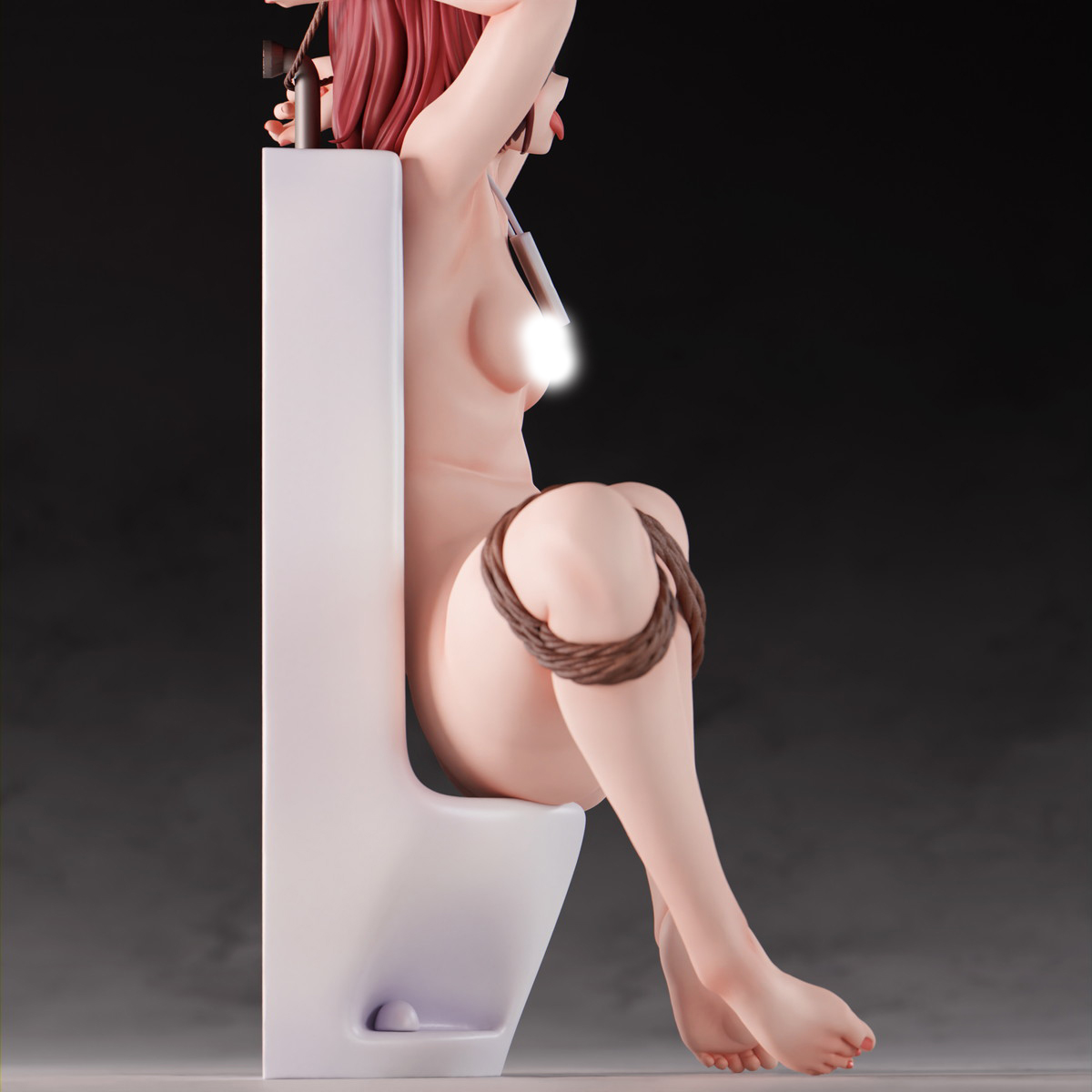 インサイトオリジナル「肉感少女 性処理トイレの花岡さん」のフィギュア画像