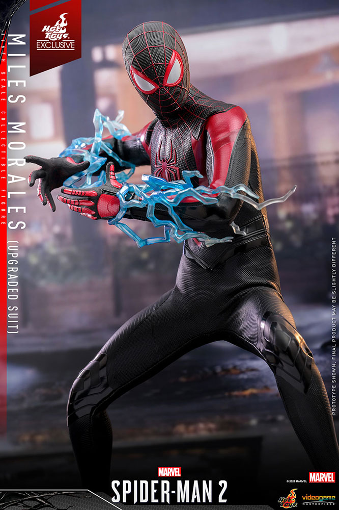 Marvel’s Spider-Man 2「マイルス・モラレス／スパイダーマン（アップグレードスーツ）」のフィギュア画像