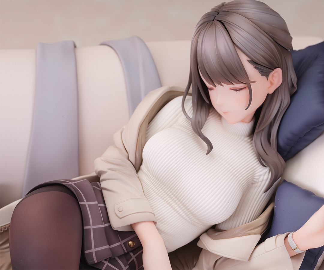 天三月氏オリジナルキャラクター「asleep.」のフィギュア画像