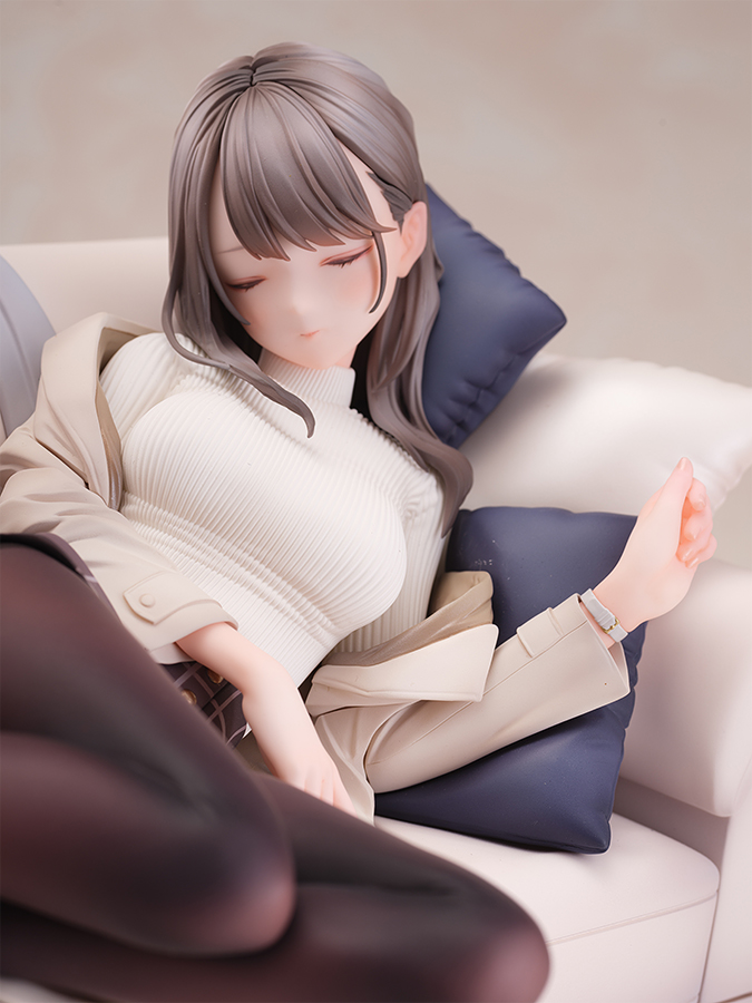 天三月氏オリジナルキャラクター「asleep.」のフィギュア画像