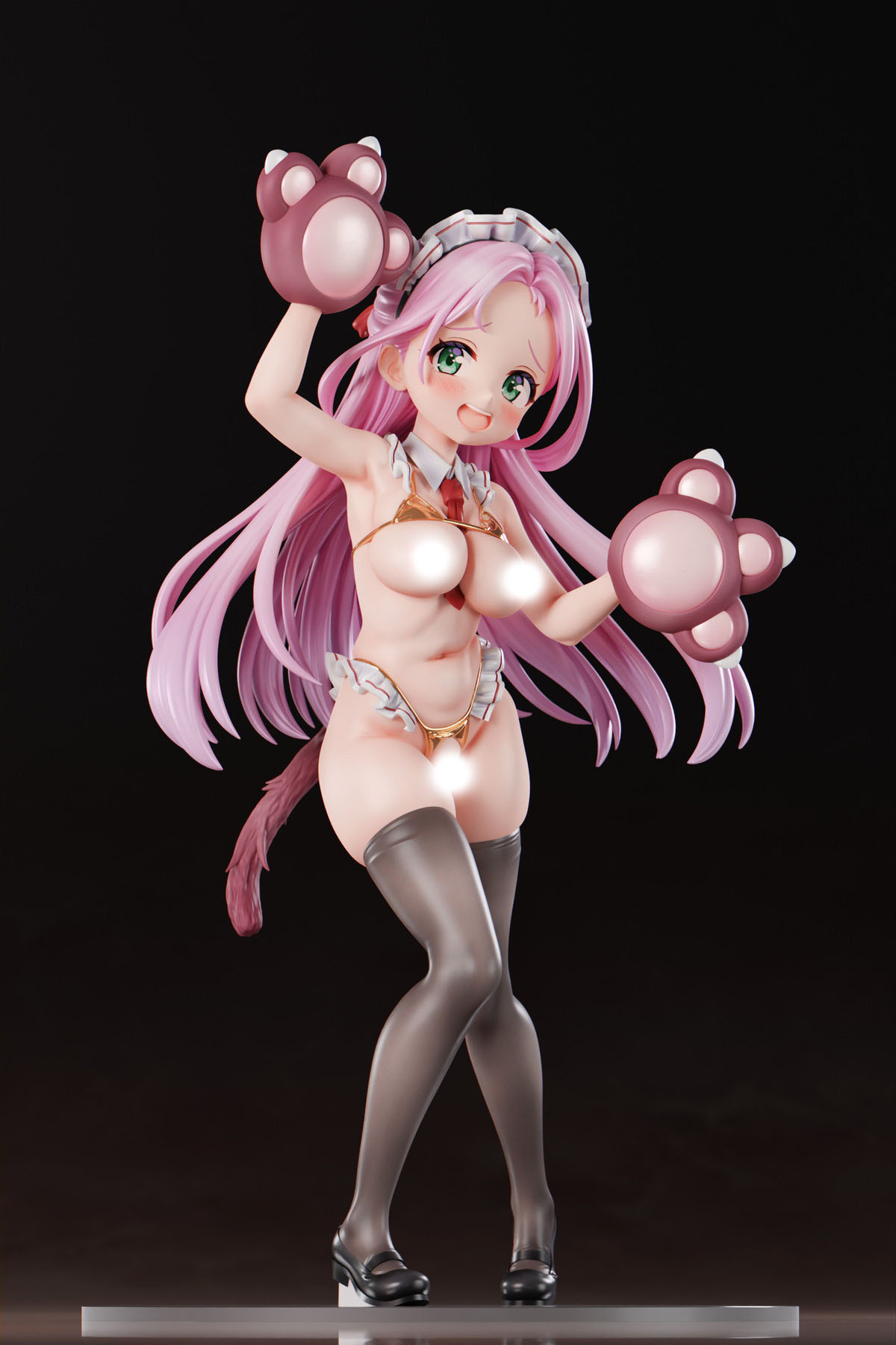 あじふらい氏オリジナル「ドーテーレジスタンス ももか」のフィギュア画像