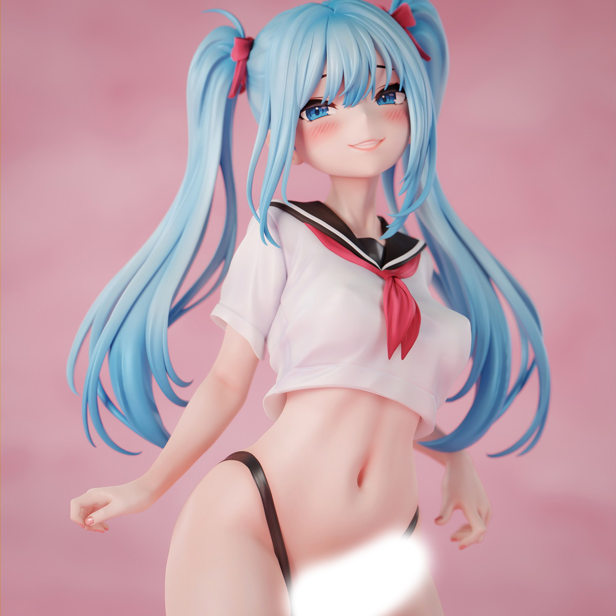 インサイトオリジナル「肉感少女 ふたなり姉妹 さな」のフィギュア画像