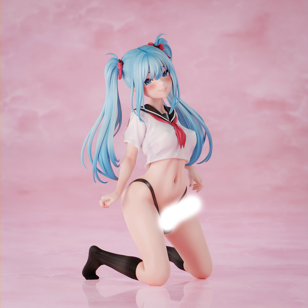 インサイトオリジナル「肉感少女 ふたなり姉妹 さな」のフィギュア画像