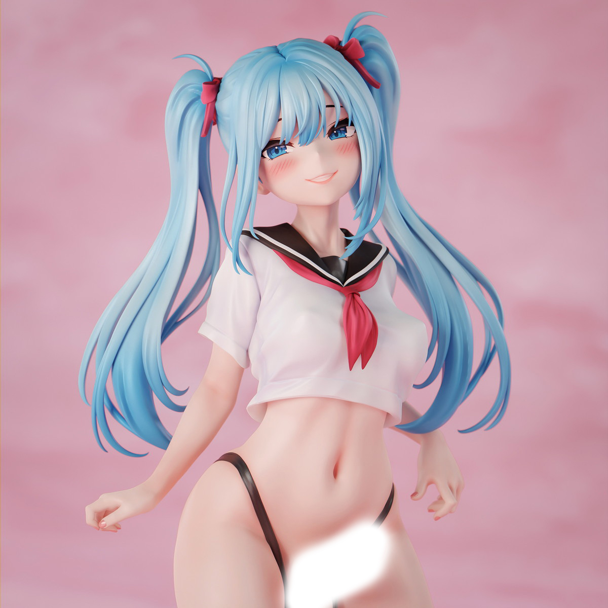 インサイトオリジナル「肉感少女 ふたなり姉妹 さな」のフィギュア画像