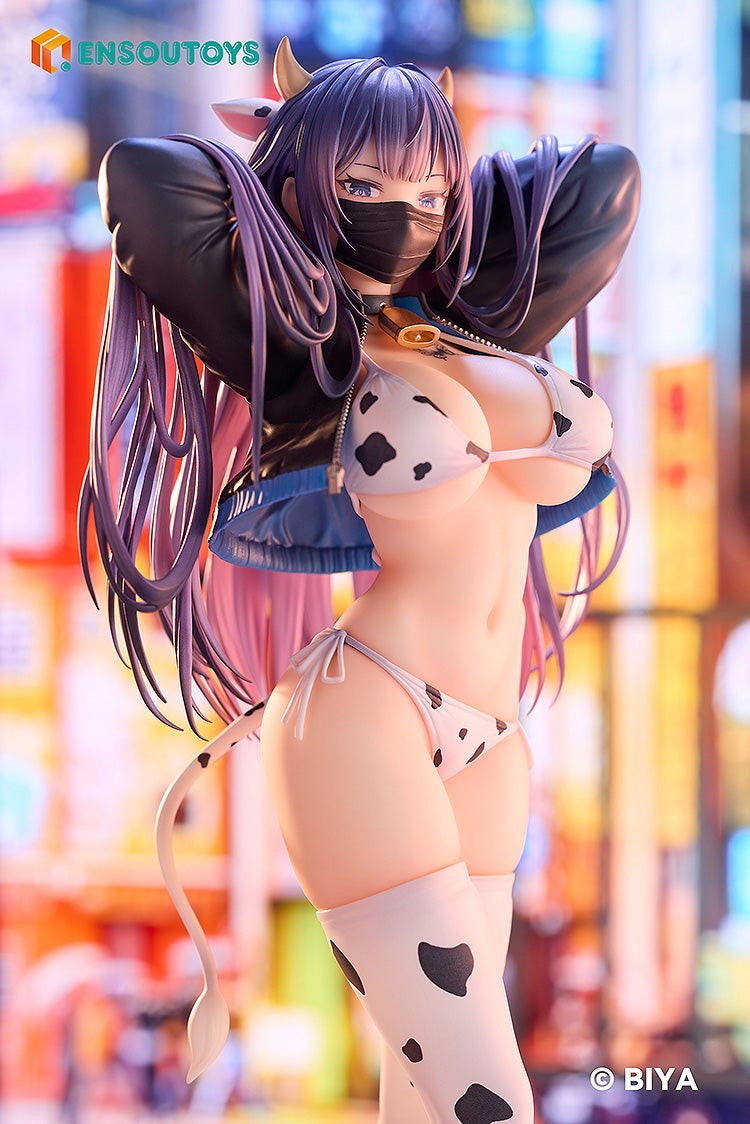 Biya氏オリジナルキャラクター「ユナ 乳牛Ver.」のフィギュア画像
