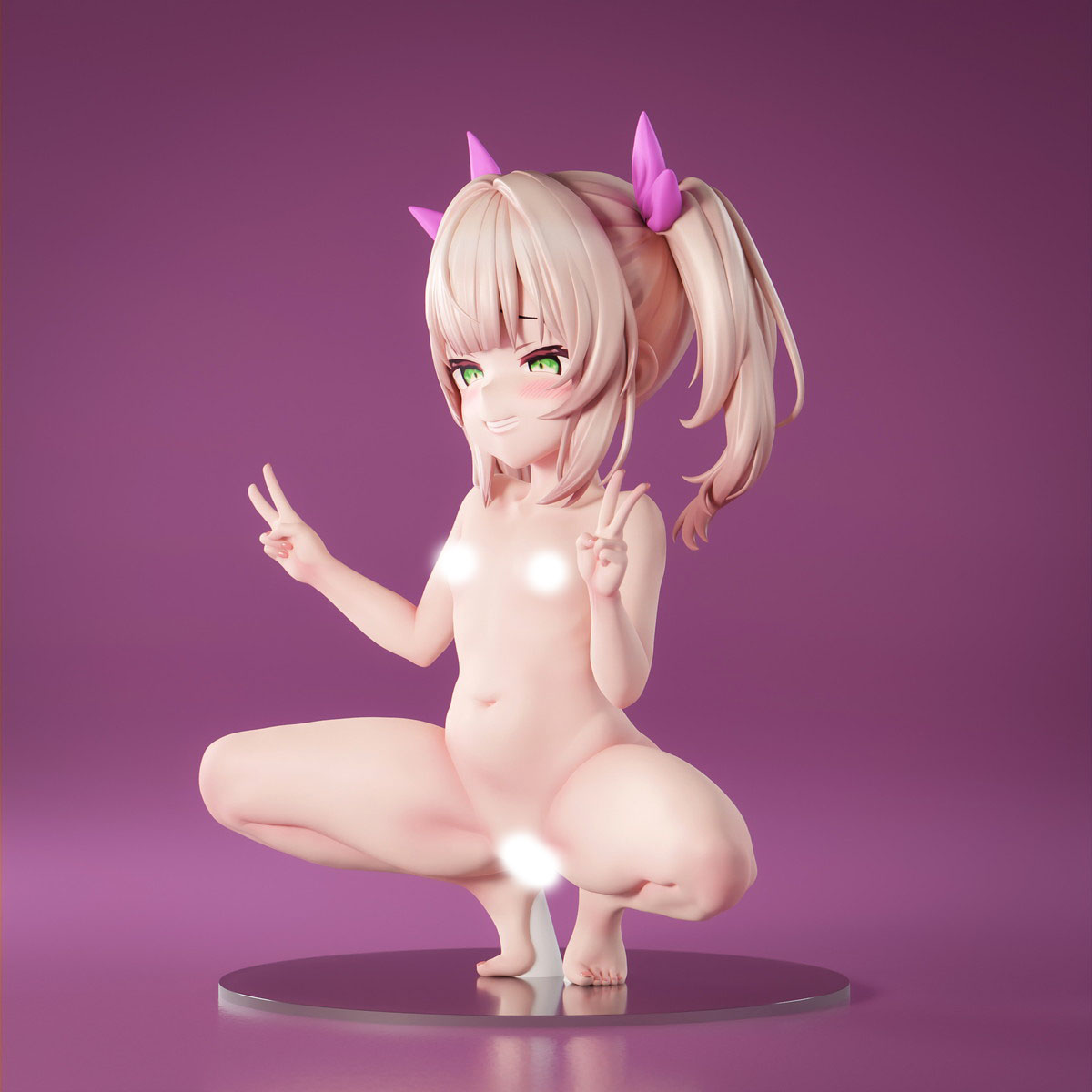 インサイトオリジナル「肉感少女 メスガキ 甘崎みりあ」のフィギュア画像