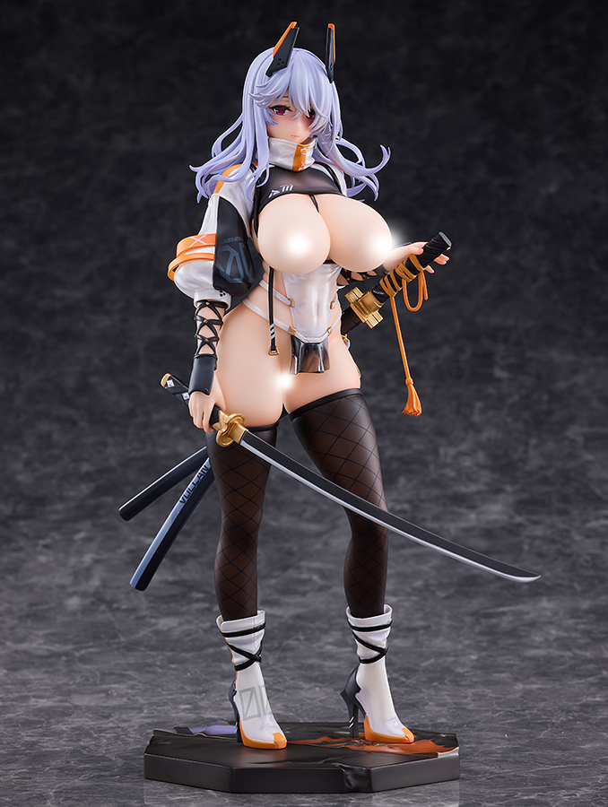 魔太郎氏オリジナルキャラクター「SAMURAI 零-Rei-」のフィギュア画像