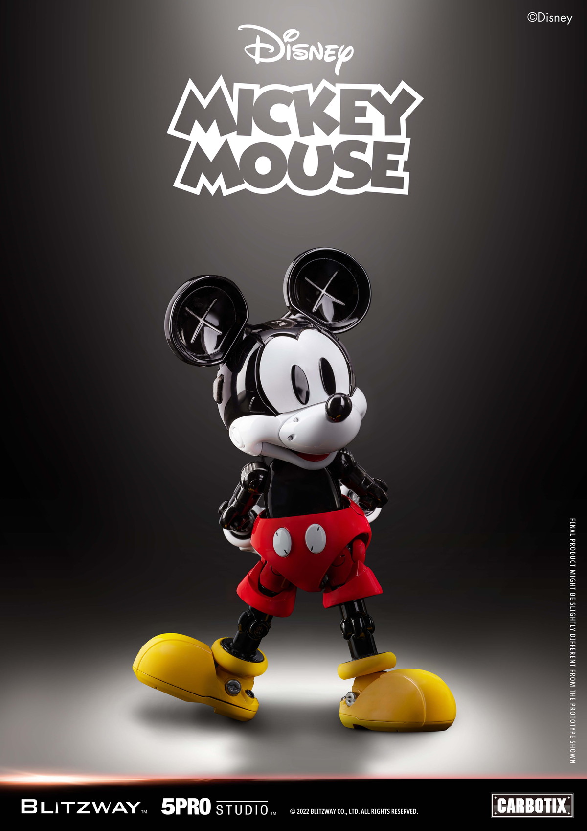 ディズニー「CARBOTIX ミッキーマウス」のフィギュア画像