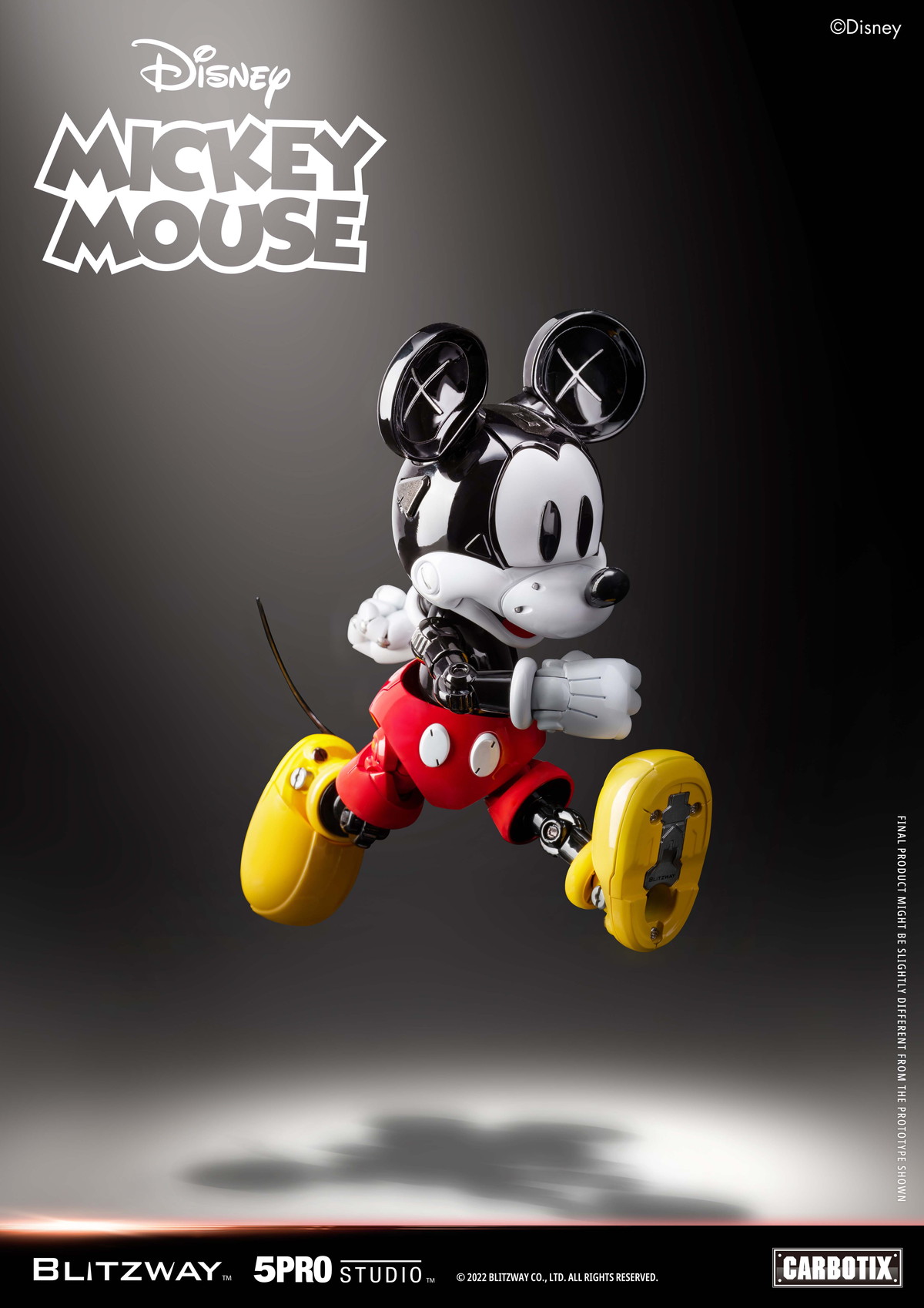 ディズニー「CARBOTIX ミッキーマウス」のフィギュア画像