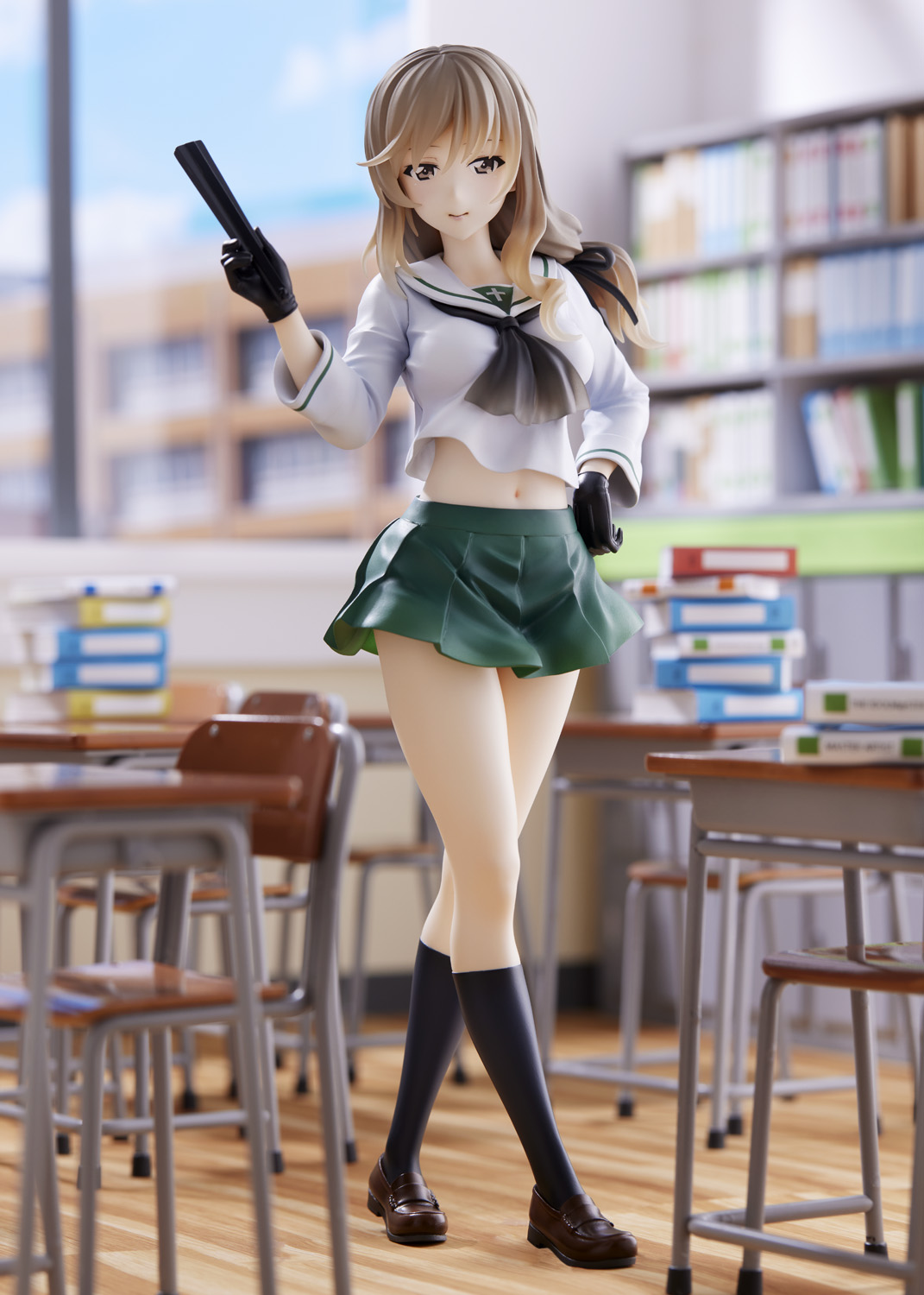 ガールズ＆パンツァー 戦車道大作戦！「島田 千代［大洗女子］」のフィギュア画像