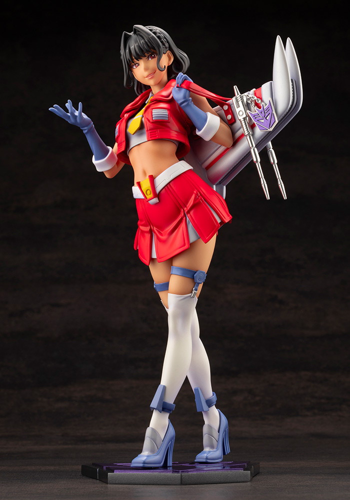 トランスフォーマー「TRANSFORMERS美少女 スタースクリーム」のフィギュア画像