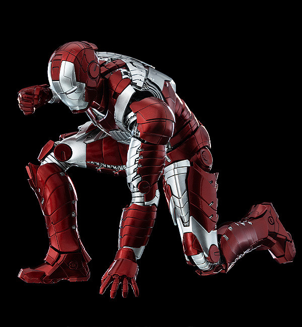 マーベル・スタジオ: インフィニティ・サーガ「DLX アイアンマン・マーク5」のフィギュア画像