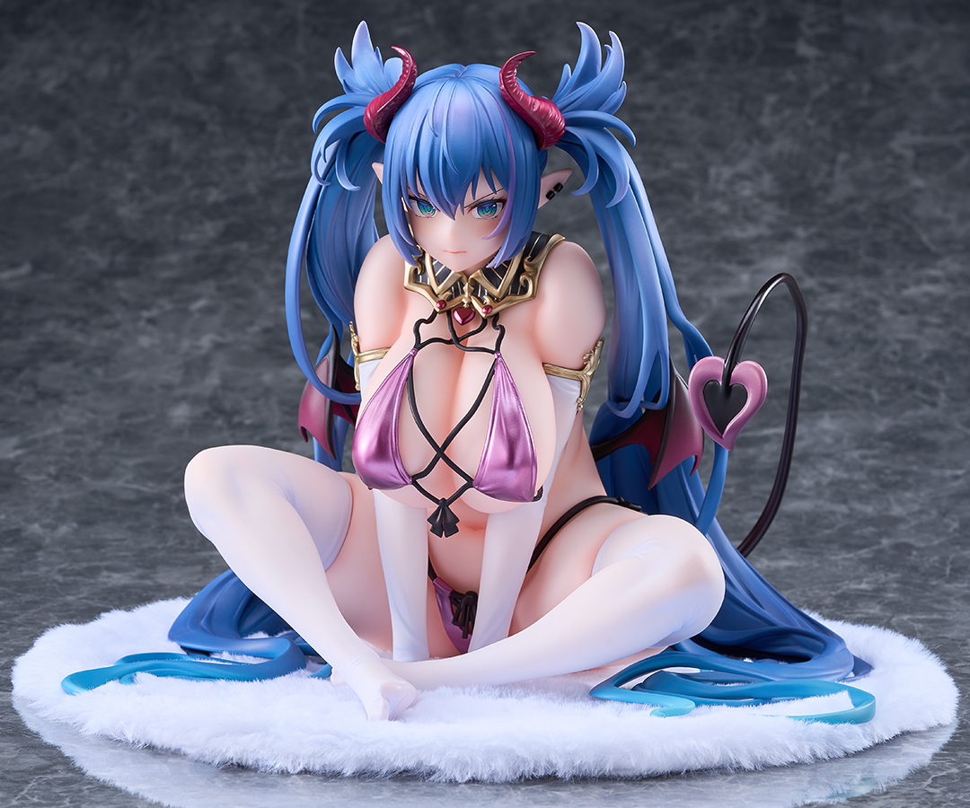 oekakizuki氏オリジナルキャラクター「サキュ子」のフィギュア画像