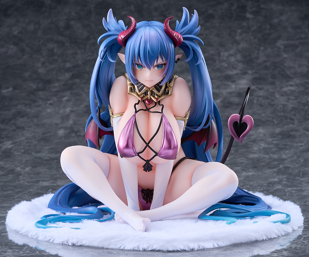 oekakizuki氏オリジナルキャラクター「サキュ子」のフィギュア画像