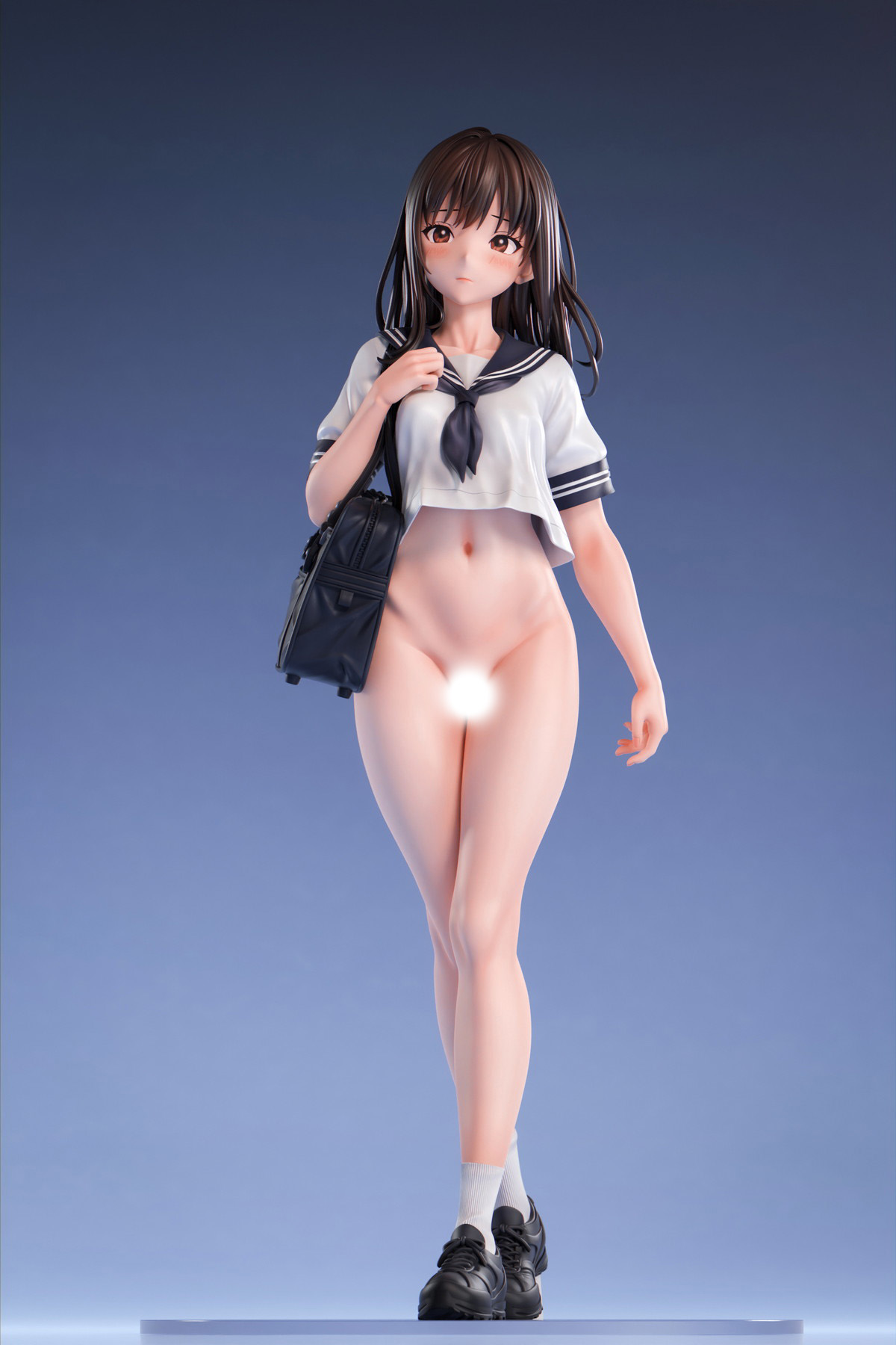 インサイトオリジナル「肉感少女 半裸登校 佐藤さん」のフィギュア画像