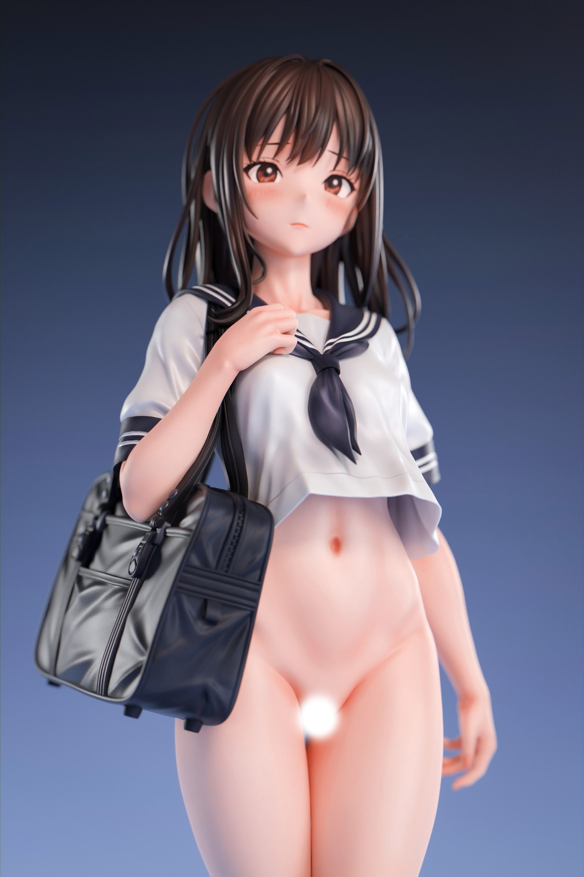 インサイトオリジナル「肉感少女 半裸登校 佐藤さん」のフィギュア画像