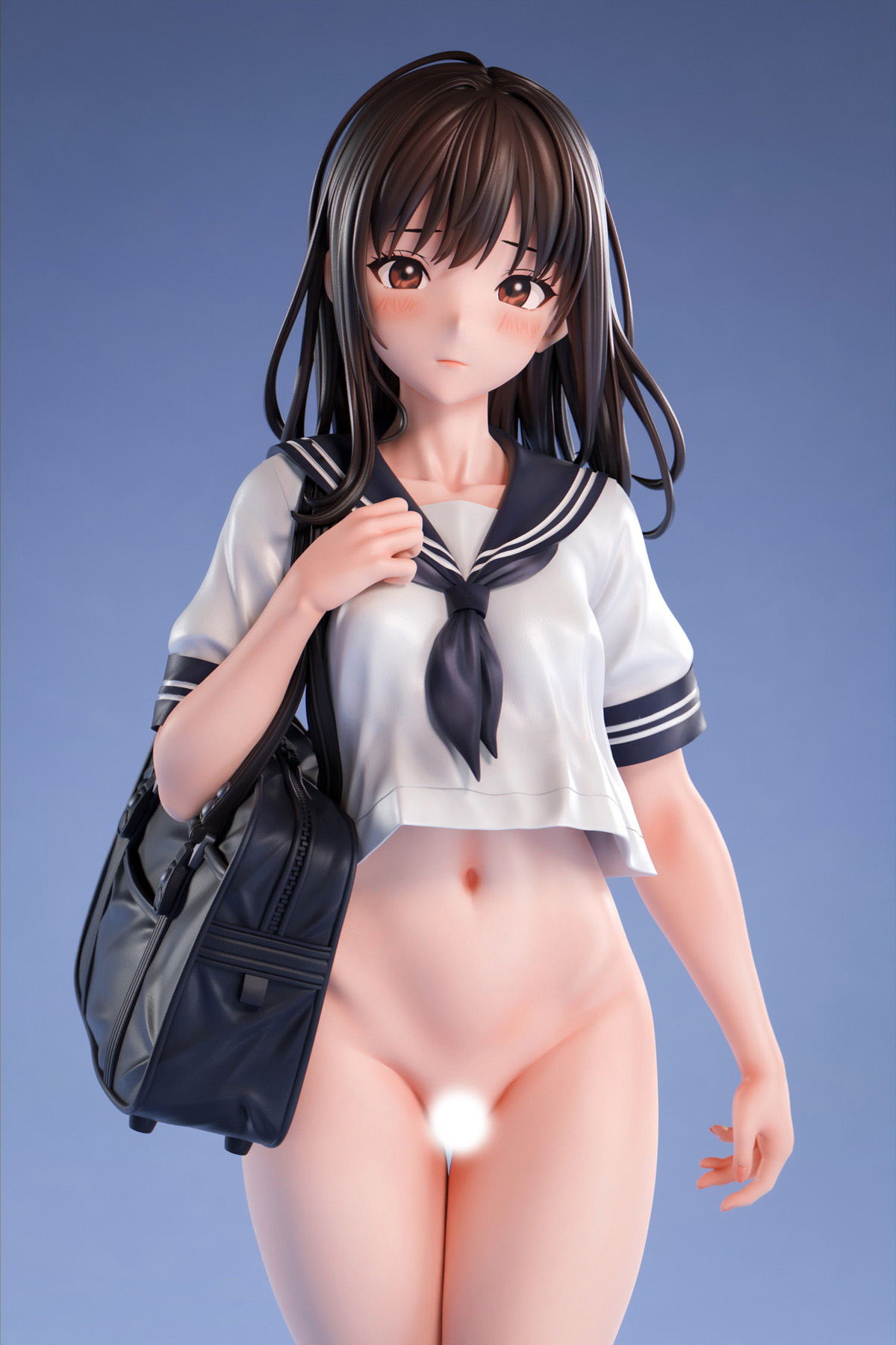 インサイトオリジナル「肉感少女 半裸登校 佐藤さん」のフィギュア画像