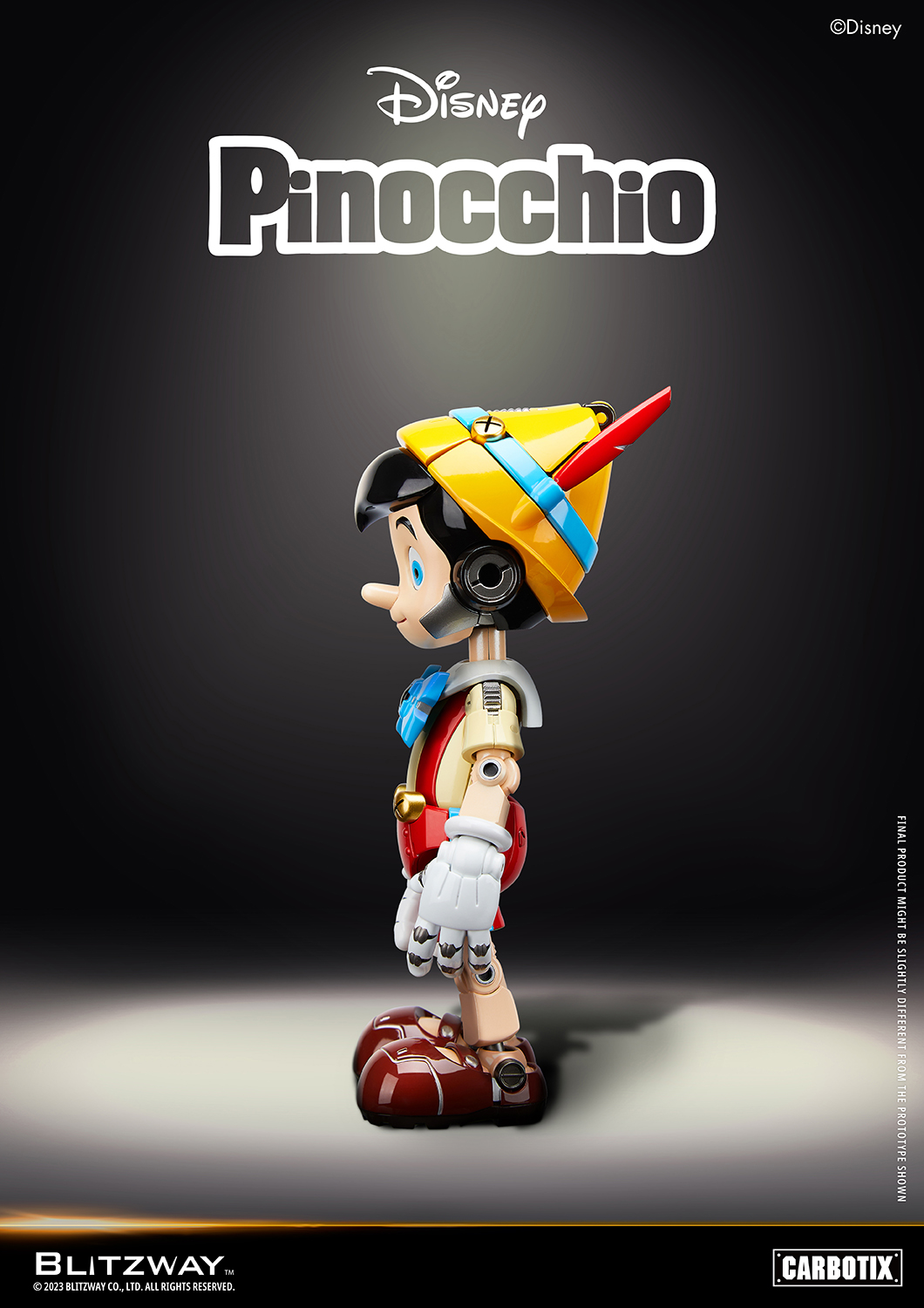 ディズニー「CARBOTIX ピノキオ」のフィギュア画像