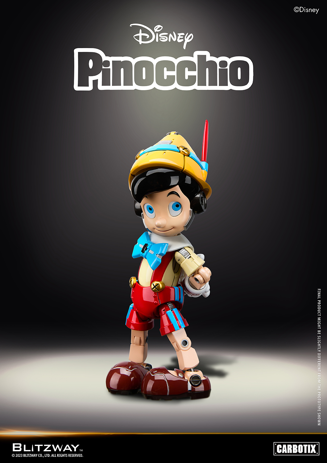 ディズニー「CARBOTIX ピノキオ」のフィギュア画像