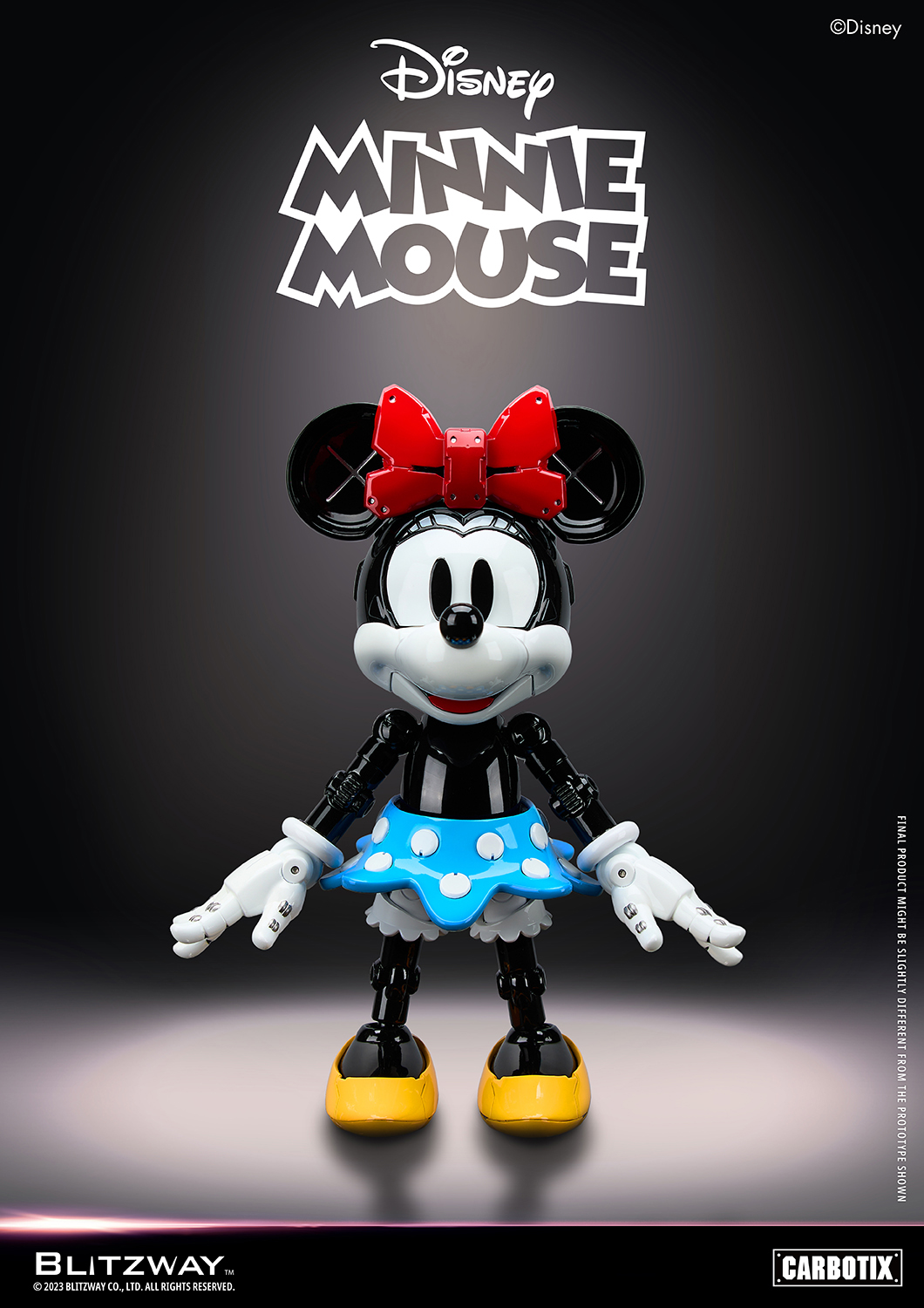 ディズニー「CARBOTIX ミニーマウス」のフィギュア画像