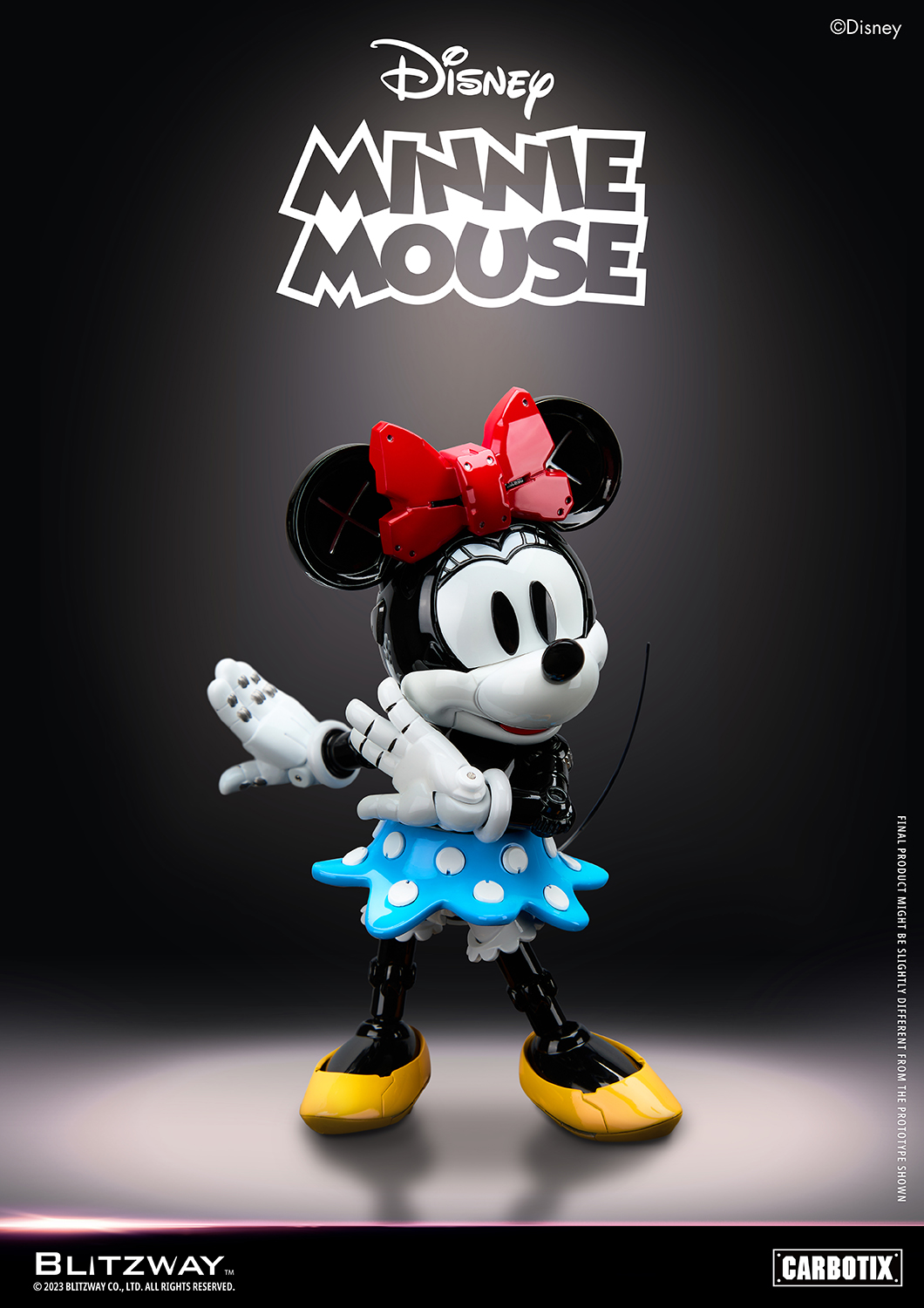 ディズニー「CARBOTIX ミニーマウス」のフィギュア画像