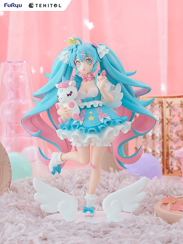 初音ミク「TENITOL 夢かわプリンセス」のフィギュア画像