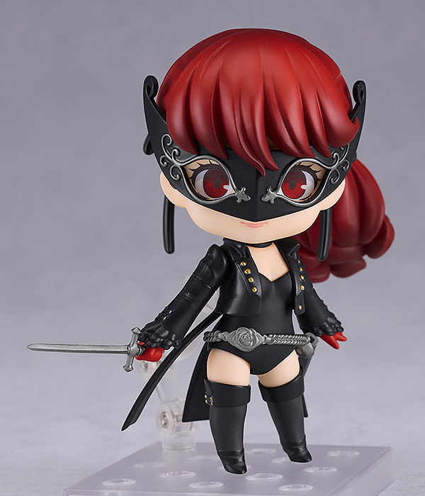 ペルソナ5 ザ・ロイヤル「ねんどろいど 芳澤かすみ 怪盗服Ver.」のフィギュア画像