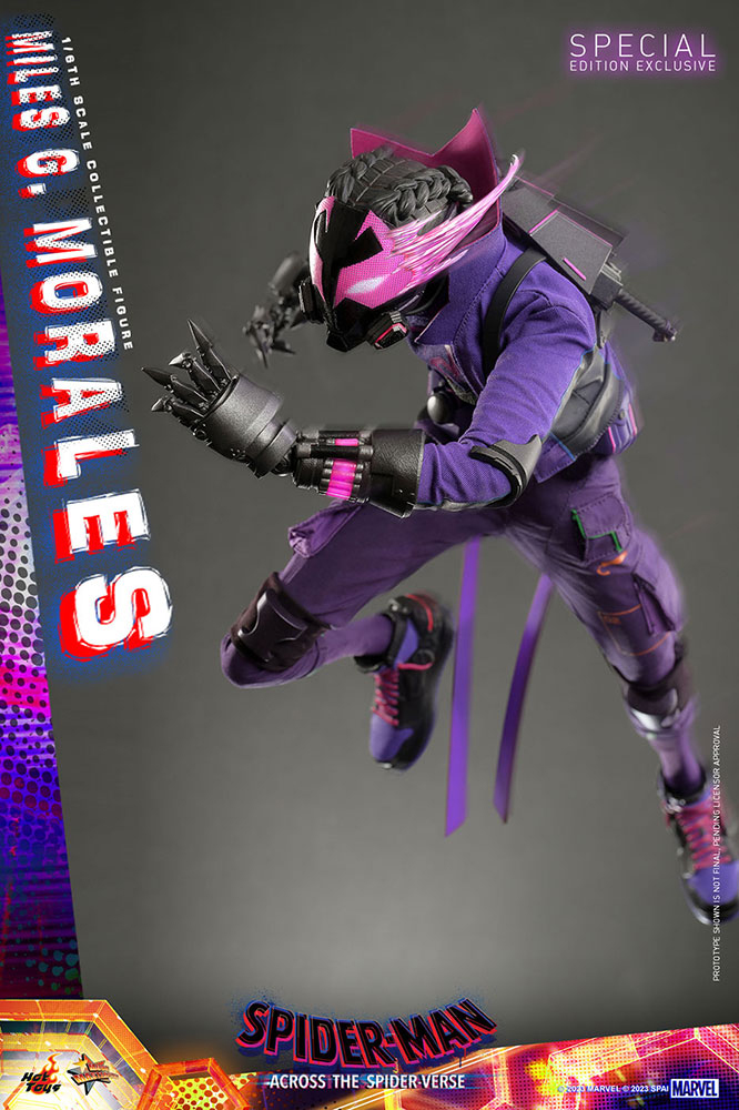 スパイダーマン：アクロス・ザ・スパイダーバース「マイルス・G・モラレス［ボーナスアクセサリー付き］」のフィギュア画像