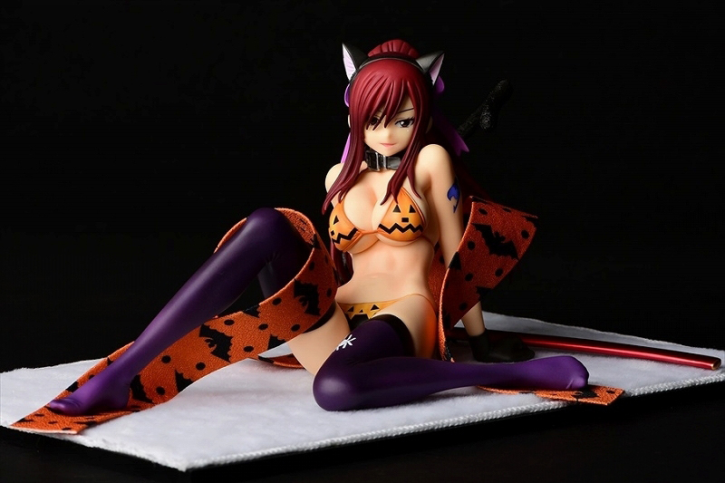 FAIRY TAIL「エルザ・スカーレット・ハロウィン猫Gravure_Style」のフィギュア画像