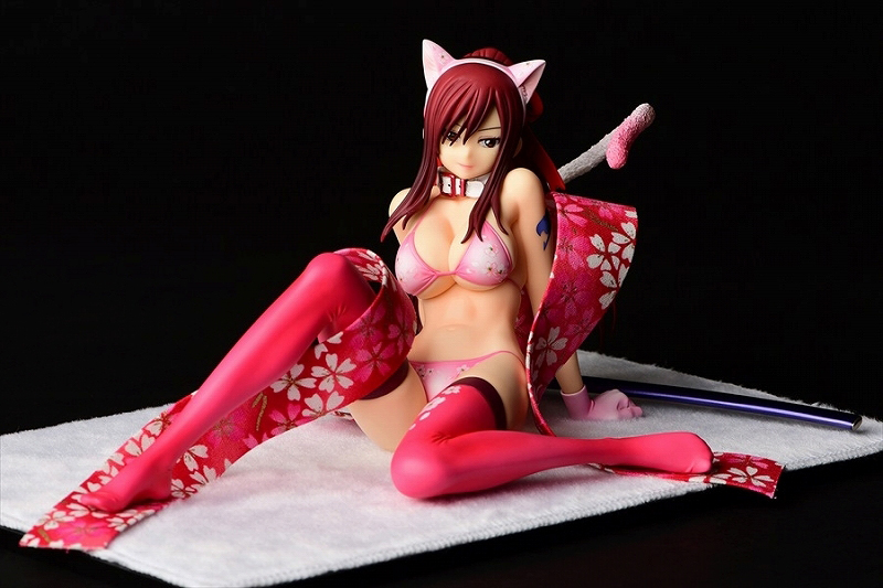 FAIRY TAIL「エルザ・スカーレット・桜猫Gravure_Style」のフィギュア画像