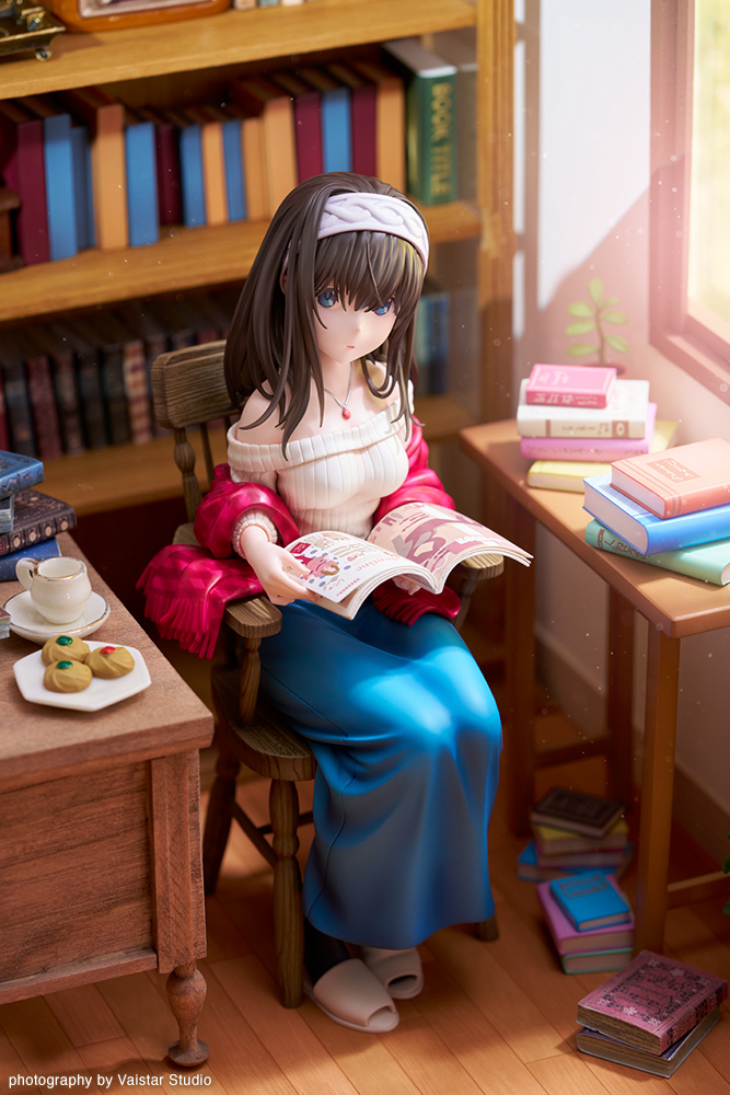 アイドルマスター シンデレラガールズ「鷺沢文香-off stage-」のフィギュア画像
