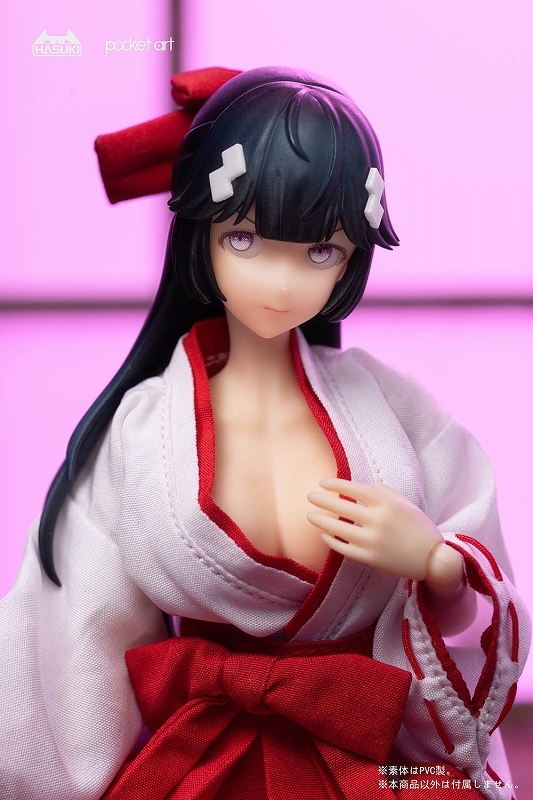 「PA005 退魔巫女 ツバキ」のフィギュア画像