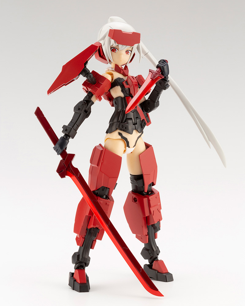 フレームアームズ・ガール「フレームアームズ・ガール&ウェポンセット〈迅雷Ver.〉」のフィギュア画像