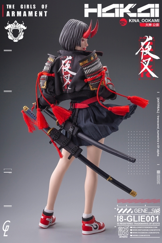 「I8TOYS×Gharliera THE GIRLS OF ARMAMENT I8-GLIE001 大神キナ」のフィギュア画像