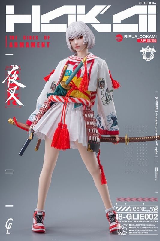 「I8TOYS×Gharliera THE GIRLS OF ARMAMENT I8-GLIE002 大神リルア」のフィギュア画像