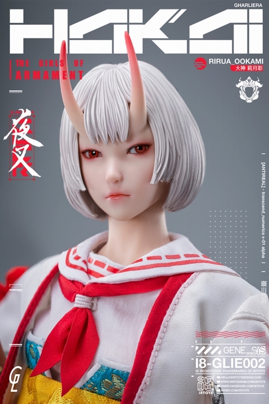 「I8TOYS×Gharliera THE GIRLS OF ARMAMENT I8-GLIE002 大神リルア」のフィギュア画像