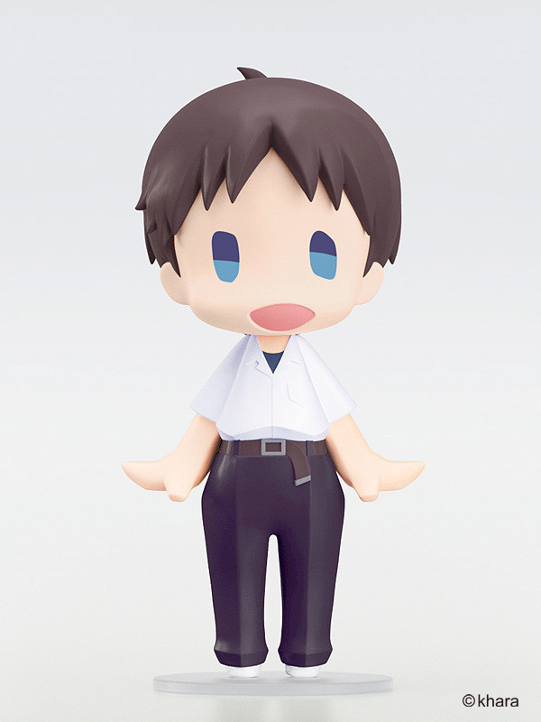 ヱヴァンゲリヲン新劇場版「HELLO! GOOD SMILE 碇シンジ 制服Ver.」のフィギュア画像