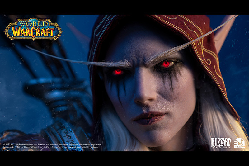World of Warcraft「Infinity Studio×Blizzard Entertainment<World of Warcraft> Sylvanas Windrunner life size bust」のフィギュア画像